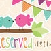RESERVED Custom Listing for Anna