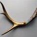 Gold Multi-Traingle Painted Antler - Medium