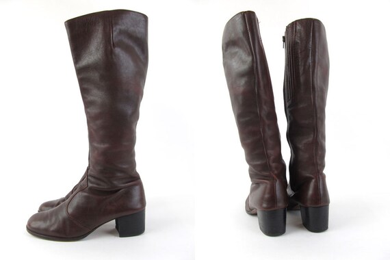 bandolino brown leather boots