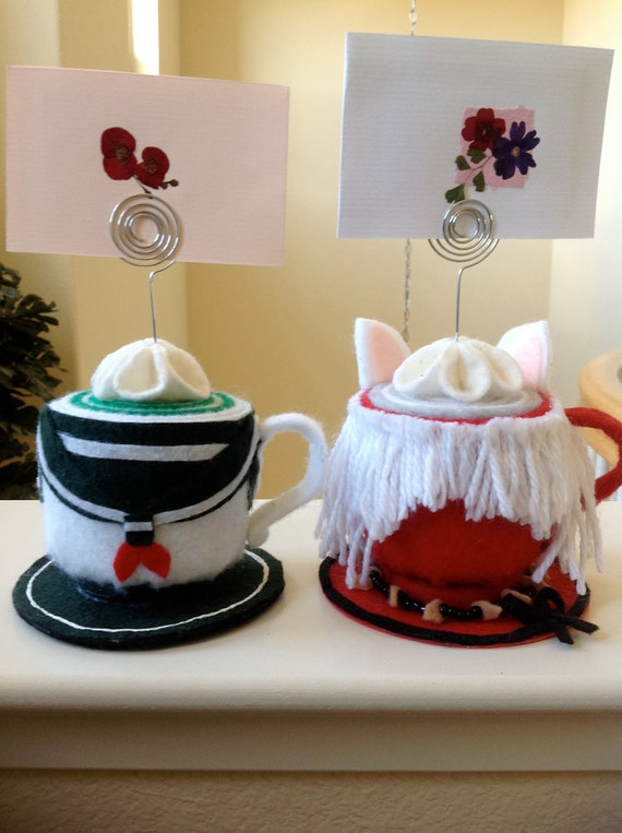 InuYasha and Kagome teacup set of 2 Birthday party