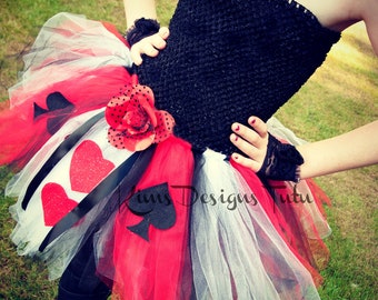 Queen of Hearts Tutu Dress Costume