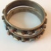 Silver bangle bracelet