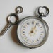 Victorain Swiss Sterling Ladies Chatelaine Pocket Watch