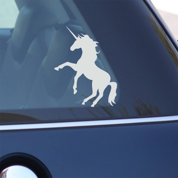 Unicorn Decal Vinyl Sticker For Car Window Laptop by urbandecal