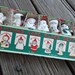 Christmas Place Card Setting, 1950's, original box