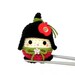 Amigurumi - Little Apple MochiQtie - Mochi size mini crochet kokeshi doll