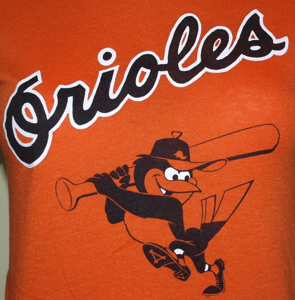 retro orioles shirt