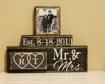 Wedding Gift, Wedding gift ideas, Wedding Present, Custom Sign, Bridal Shower Gift, Anniversary Gift, Mr and Mrs, Wedding Present, wedding