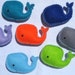 Whale Fridge Magnet