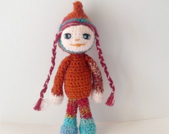 Amigurumi crochet doll Little Red Riding Hood wool by ...