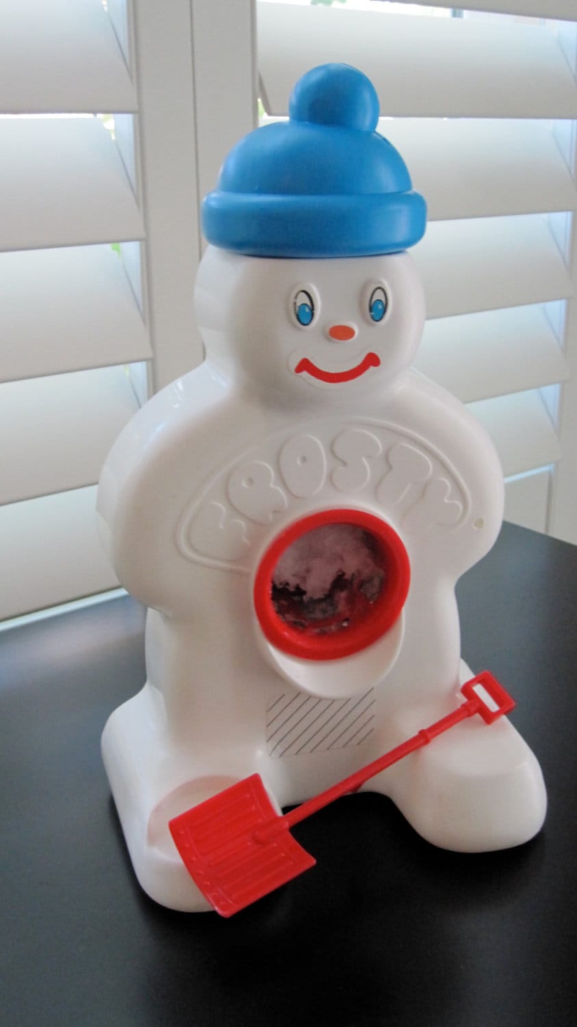 Hasbro Snow Cone Maker 1976 Frosty Red White and Blue