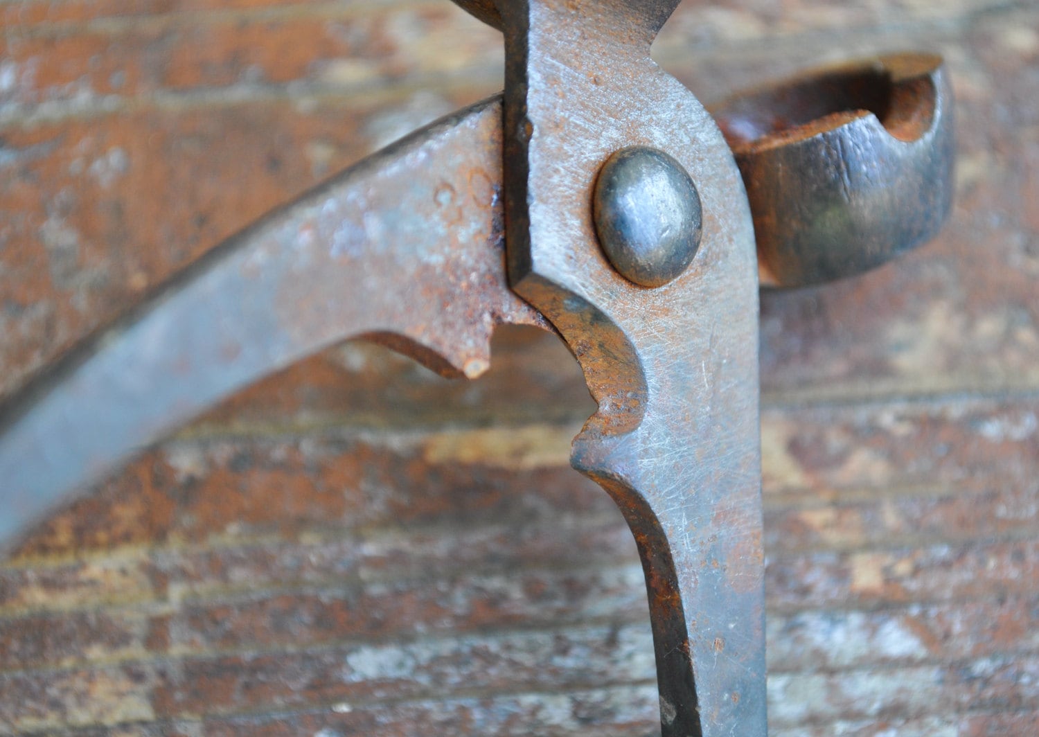 Antique 1800's Bullet mold tool lead ball musket.