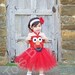 Infant-Red Elmo Tutu Dress Inspired