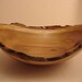 Wooden Bowl, Natural Edge, Lathe Turned