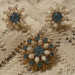 Vintage Joyce Lane Minuettes Pin and Earrings Set 1950s