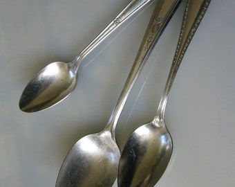 Silverplate spoons Community silverplate Marianne silverplate Hotel silverplate spoon