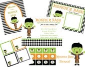 Monster Bash Halloween PDF Printable Set Il_170x135