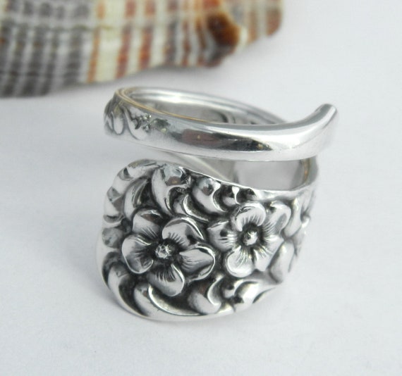 Sterling Silver Spoon Ring Petite Spoon Ring Spoon Jewelry