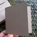 Set of 25 Square Kraft Paper Envelopes and 25 sheets Kraft Paper for making small little cards