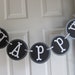 Happy Birthday Banner, 70th Happy Birthday Banner, Birthday Banner, 1st Birthday Banner,