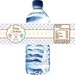 30 Gender Reveal Water Bottle Labels - Waterproof and self stick
