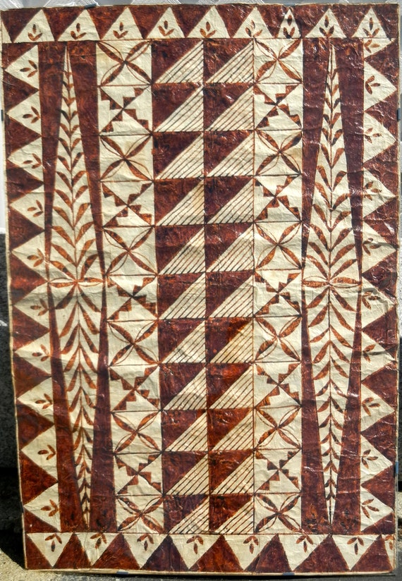 Hawaiian South Seas Vintage Tapa cloth