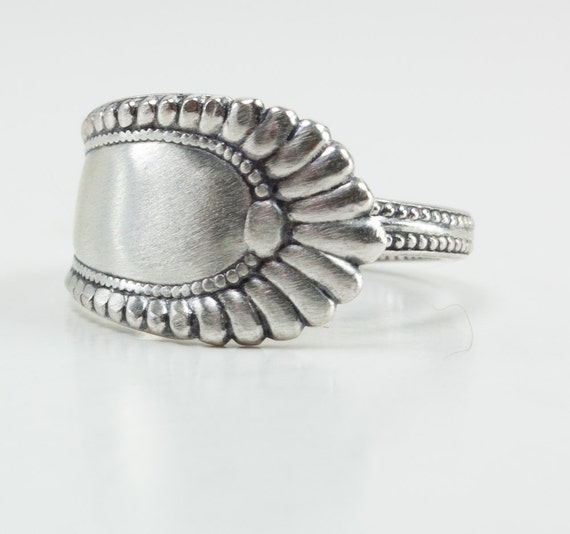 Sterling Silver Spoon Ring by UrbanJule on Etsy