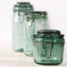 1 ORIGINAL Vintage Green french canning jar SOLIDEX LARGE Size