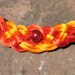 Extraordinary knotted, beaded bracelet in three colors by Nicole Wong