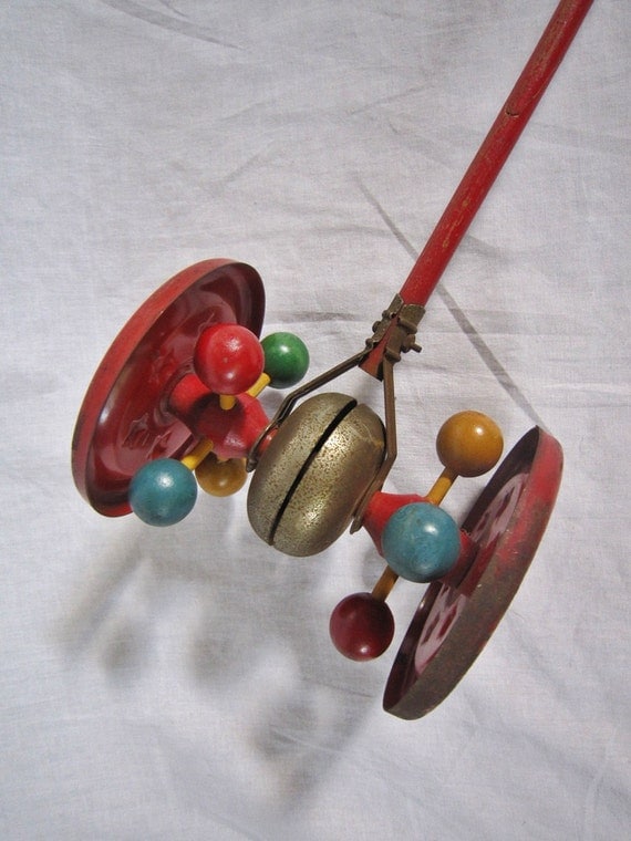 Vintage Push Toy 1940s