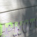 Old Tyme PhotoBooth Banner In Lime Green and Lavander - Wedding, Baby Shower, Birthday Party