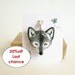 Wolf necklace totem, Grey Wolf hand painted pendant, unisex necklace,man jewerly