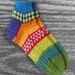 Hand Knit Wool Short Socks, Slipper Socks Men, Women, Icelandic Original Design, Wearable Art, Made to Order.