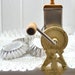 Almond Nut grinder vintage Swedish farmhouse kitchen utensil