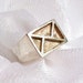 Sterling Silver Ring: Man's Ring - Size 10 - K1012