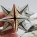 Origami Star Ball 3D Omega Star Module Star Vintage Style Texture Map Paper Star Cool Gifts under 10 -Ready for Gift