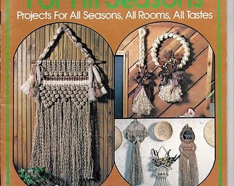 Macrame For All Seasons Vol. II Macrame Pattern Book No. 7240