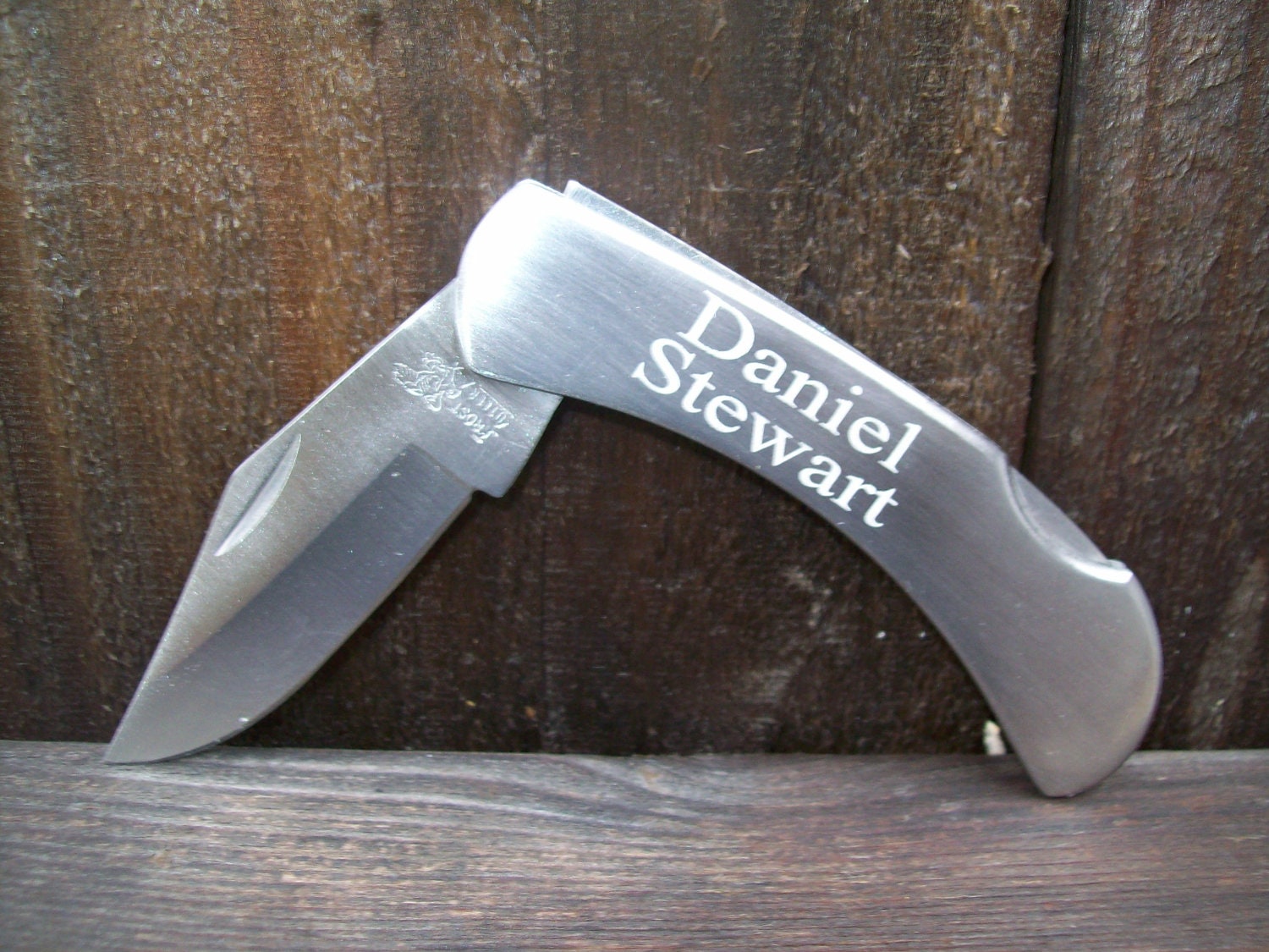 Engraved Pocket Knife Groomsmen Gift Wedding by EngravingYou