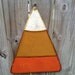 Personalized Whimsical Candy Corn Fall Decor Sign