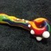 rainbow reversal piece with glow dots