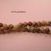 10 mm Malachite Natural Red Round Gem Stones Beads Full strand gs024
