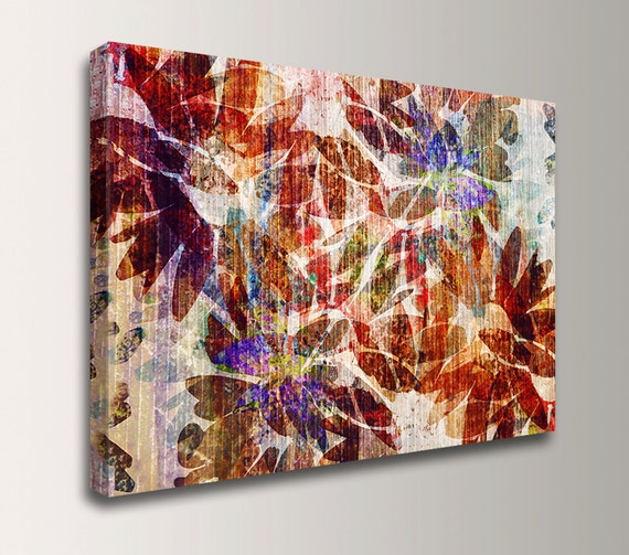 Canvas Wall Art Abstract Mixed Media Collage Fine Art Canvas