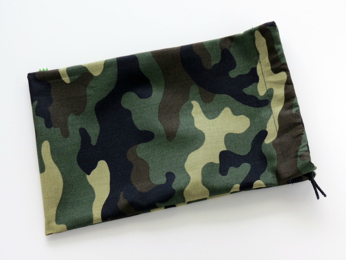 Camouflage Party Bags / Birthday Goody Bags / Cloth Gift Bags