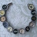 Vintage Typewriter Key Bracelet --Mixed Key--