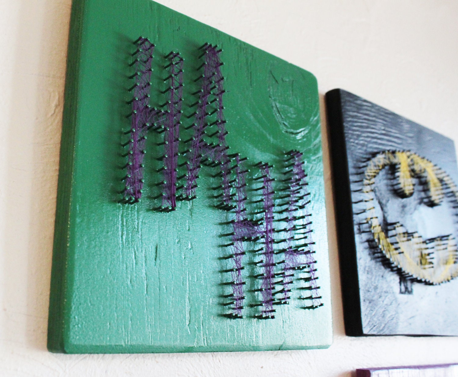 Batman String Art Wall Hangings Set of Four