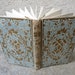 Guest Book Wedding, Something Blue, Upcycled French Antique Book, Vintage Inspired Wedding