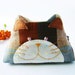 Cat purse / Cat zipper purse / Cat coin purse / Hand embroidery / Gift bag / Small bag zippered