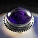 RESERVED Marty: Vintage Amethyst Ring Sterling Silver Marked 925