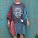 One Size Fits Most Kaftan, Upcycled Clothing, Poncho or Dress, Repurposed T-Shirts