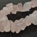14.5 inches strand of Natural Rose Quartz rough cut nugget beads 9-11x14-18mm